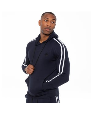 Heren Pullover Gestreepte Hoodie