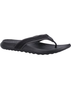 HEYDUDE Myers Flip Sport Mode Polyester Heren Sandalen Zwart