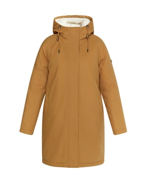 Dreimaster Winter parka Dames Kameel