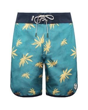 Vans Off The Wall Stretch Taille Bedrukt Blauw Heren Planetary Boardshort VN 00QL0D4