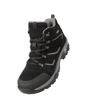 Mountain Warehouse Heren Voyage Suede Waterdichte Laarzen (Zwart)