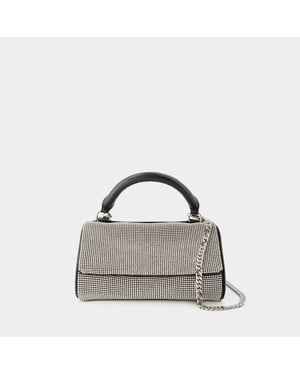 Crush Satchel Handtas - Kara - Messing - Wit