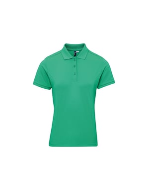 Premier Dames/Dames Coolchecker Plus Poloshirt (Kelly Groen)