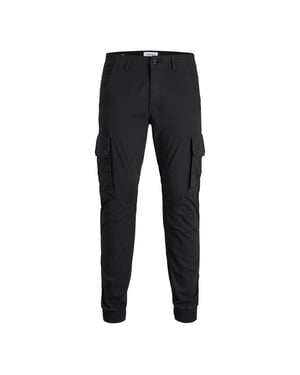 Jack & Jones Jeans Paul Warner Cargo Zwart