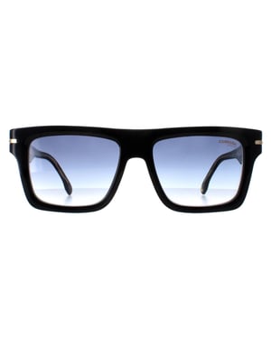 Carrera 305/S M4P 08 zwart blauw gestreepte zonnebril met kleurverloop