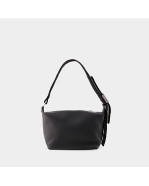 Hobo Boogtas - Kara - Leer - Zwart