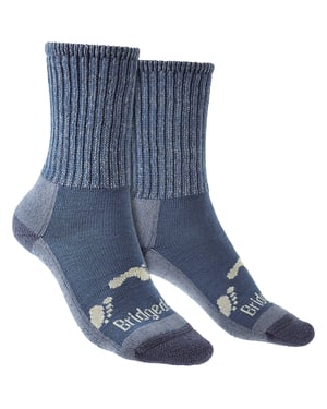 Bridgedale - Kinderen Merino Wol Wandelsokken - Storm Blauw