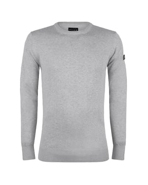 Presly & Sun Trui Will R-Neck Knitted Pullover  Grijs