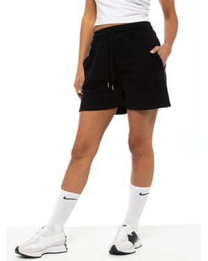 Enzo Womens Sweat Shorts - Zwart
