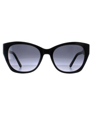 Marc Jacobs MARC 732/S 807 9O glanzend zwart donkergrijs gradiÃ«nt zonnebril