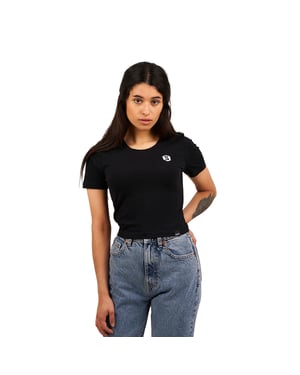 Basic T-shirt met korte mouwen en ronde hals BY042 vrouw