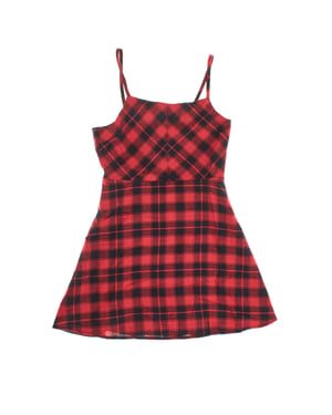 Geruite jurk 501733 meisje