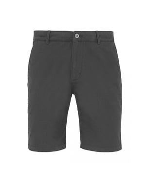 Asquith & Fox Heren Casual Chino Shorts (Leisteen)