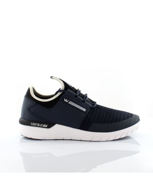Supra Flow Run Blauw Textiel Heren Hardlooptrainers 08021 401