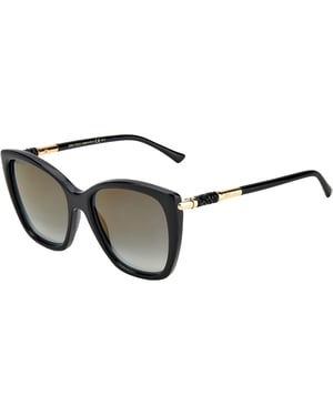Jimmy Choo Rose 807 FQ zwarte zonnebril
