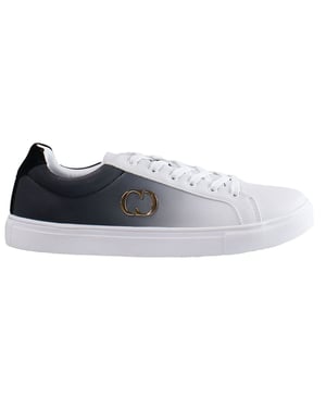 Criminal Damage Drift Heren Wit/Zwart Trainers
