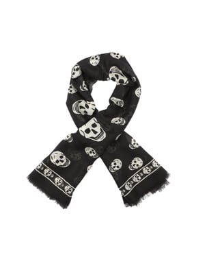 Skull Zijde Sjaal