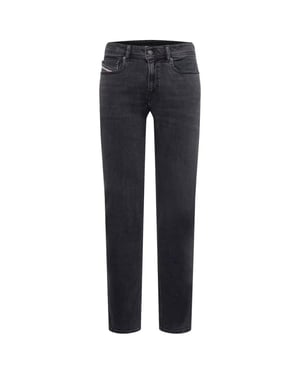 Diesel Sleenker zwarte denimjeans
