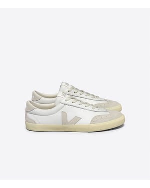 Veja Volley Leather Heren Wit Sportschoenen