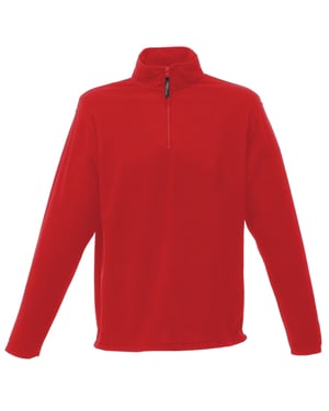 Regatta Heren 170 Series Anti-pill Zip Neck Micro Fleece (Klassiek rood)