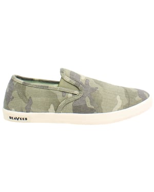 Seavees Baja Saltwash Dames Groene Plimsolls