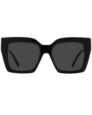 Jimmy Choo Eleni 807 IR zwarte zonnebril