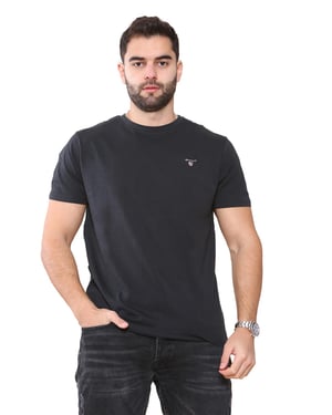 Gant Heren T-shirts - Zwart