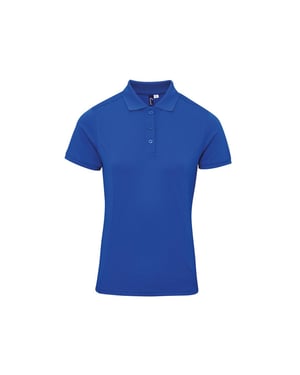 Premier Dames/Dames Coolchecker Plus Poloshirt (Koningsblauw)