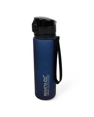 Regatta Groot Buiten 0.6L Tritan Dranken Flip Fles (Marine)