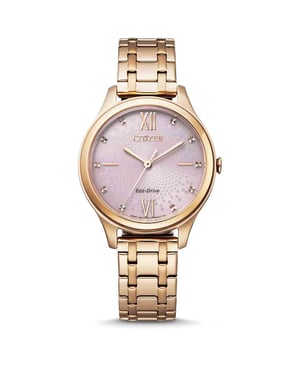 Citizen  dameshorloge Rosékleurig EM0503-75X