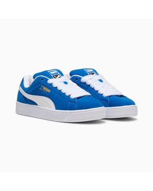 Puma Suede XL Suede Blauw Sportschoenen
