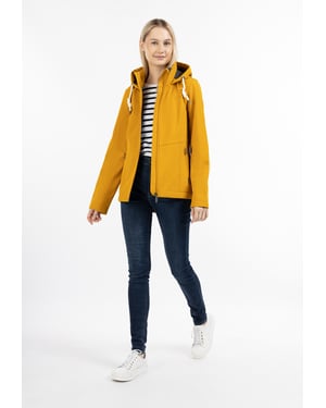 ICEBOUND softshell jas Dames mosterd