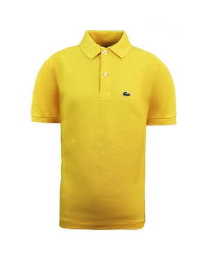 Lacoste Klassiek Kinder Geel Poloshirt