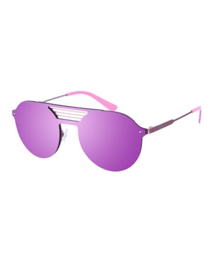 Unisex NIEUW LOURENZO Ovaal Nylon Zonnebril