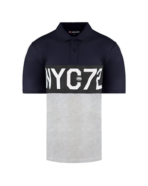 Ecko Unltd. Premium Heren Navy Poloshirt
