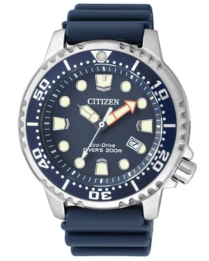 Citizen Promaster Marine Diver Heren Blauwe Horloge BN0151-17L
