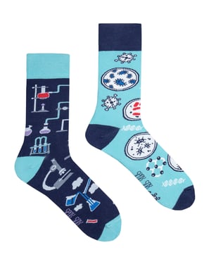SPOX SOX - Heren & Dames Mismatched Crew Sokken - Laboratorium Sokken - Laboratorium