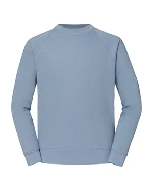 Fruit of the Loom Uniseks Klassiek Raglan Sweatshirt voor volwassenen (Mineraalblauw)