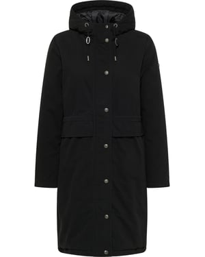 Dreimaster Winterjas Dames zwart