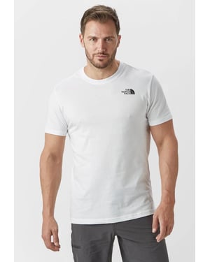 The North Face Heren SS Simple Dome T-shirt Wit