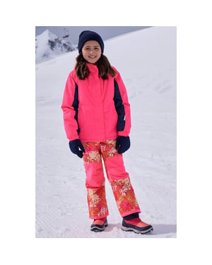 Mountain Warehouse Honing skibroek voor kinderen (Helder oranje)