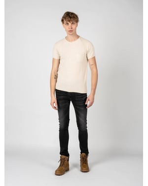 Xagon Man T-shirt Mannen beige