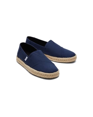 TOMS Alpargata Rope 2.0 100% Katoen Heren Espadrilles Navy