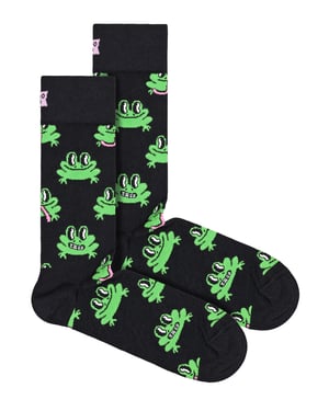 Happy Socks - Novelty Frog Design Sokken | Geweldig Cadeau - Kikker