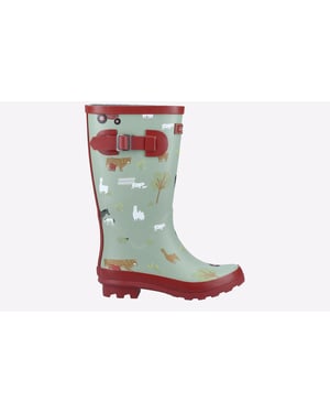 Cotswold Farmyard Junior Rubberen Boerderij Wellington Laarzen