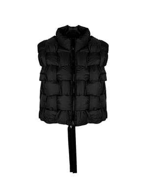 La Haine Inside Us hesje Down Vest Unisex Vrouw zwart