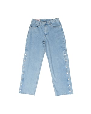 Jeans met wijde pijpen 601168 dames