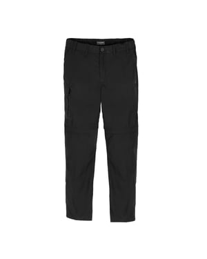 Craghoppers Expert Kiwi Convertible Getailleerde Cargo Broek voor heren (Zwart)