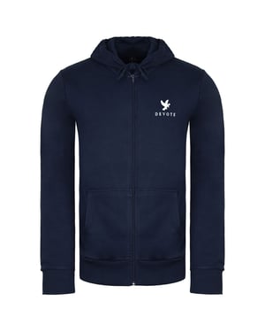 Devote Londen Pacey Heren Navy/Wit Track Jacket