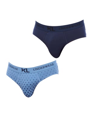 Pack-2 KLS2 herenslip van ademende stof